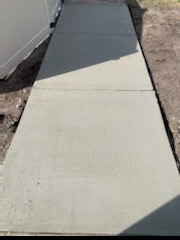 sidewalk work